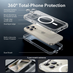 ESR Armor Tam Korumal iPhone 15 Pro Max Klf-Clear