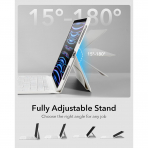 ESR Ascend iPad 10.Nesil Klavyeli Klf (10.9 in)-White