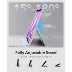 ESR Ascend iPad Air M2 Klavyeli Klf (13 in)-White