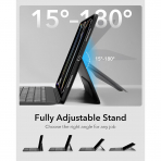 ESR Ascend iPad Pro M4 Klavyeli Klf (13 in)-Black 