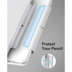 ESR Ascend iPad Pro M4 Klavyeli Klf (13 in)-White