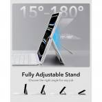 ESR Ascend iPad Pro M4 Klavyeli Klf (13 in)-White