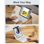 ESR Ascend iPad Pro M4 Klavyeli Klf (13 in)-White