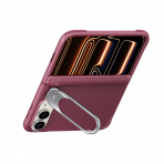 ESR Atelier iPhone Duo Manyetik Standl� Deri K�l�f-Deep Burgundy