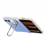 ESR Atelier iPhone Duo Manyetik Standl� Deri K�l�f-Misty Blue