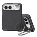 ESR Atelier iPhone Duo Manyetik Standl� Deri K�l�f-Black