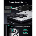 ESR Classic Hybrid iPhone Duo K�l�f-Clear Black