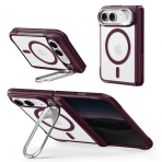 ESR Classic Hybrid iPhone Duo Standl� K�l�f-Frosted Deep Burgundy