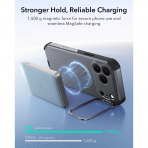 ESR Cyber Tough Flex iPhone 18 Pro Stand K�l�f-Grey