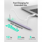 ESR Findmy iPad Uyumlu Stylus Kalem-Purple