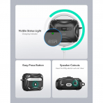 ESR Cyber FlickLock AirPods Pro 2.Nesil Klf-Black