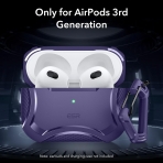 ESR HaloLock Serisi AirPods 3.Nesil Klf -Purple