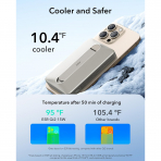 ESR KickStandl MagSafe Kablosuz arj Aleti-Titanium