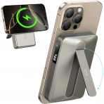 ESR KickStandl MagSafe Kablosuz arj Aleti-Titanium