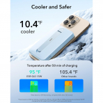ESR KickStandl MagSafe Kablosuz arj Aleti-Sky Blue