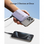 ESR KickStandl MagSafe Kablosuz arj Aleti-Lavender