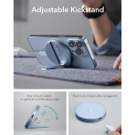 ESR HaloLock Standl� Kablosuz �arj Aleti-Blue