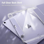 Fintie Clear iPad Air 6.Nesil Klf (11 in)-Lilac Purple