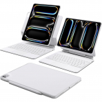 ESR Rebound 360 iPad Pro Klavyeli Klf (13 in)-White