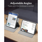 ESR Rebound 360 iPad Pro 5.Nesil Manyetik Klf(11 in)-Silver Gray