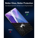 ESR Samsung Galaxy Note 20 Ekran Koruyucu Temperli Cam (2 Adet)