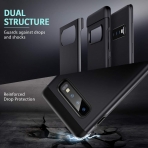 ESR Samsung Galaxy S10 Plus Metal Standl Klf-Black
