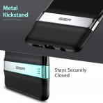 ESR Samsung Galaxy S10 Plus Metal Standl Klf-Black