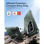 ESR Samsung Galaxy S26 Cyber Tough Magnetic K�l�f-Pine Green