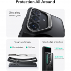 ESR Samsung Galaxy S26 Standl� K�l�f-Black