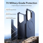 ESR Samsung Galaxy S26 Ultra Cyber Tough Magnetic K�l�f-Navy Blue