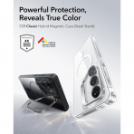 ESR Samsung Galaxy S26 Ultra Standl� K�l�f-Clear Black