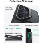 ESR Samsung Galaxy S26 Ultra Standl� K�l�f-Frosted Black