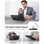 ESR Samsung Galaxy S26 Ultra Standl� K�l�f-Frosted Black