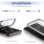 ESR Samsung Galaxy S9 effaf Klf-Silver