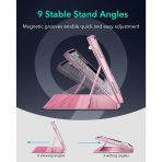 ESR Shift iPad Air Standl Klf (11 in)(6.Nesil)-Pink