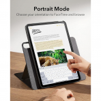 ESR Shift iPad Air Standl Klf (11 in)(6.Nesil)-Durable Black