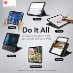 ESR Shift iPad Pro 6/5.Nesil Standl Klf (12.9 in)-Black