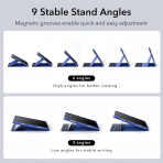 ESR Shift iPad Pro 6/5.Nesil Standl Klf (12.9 in)-Blue