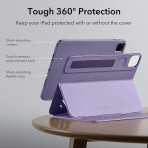 ESR Shift iPad Pro 6/5.Nesil Standl Klf (12.9 in)-Purple