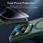 ESR Apple iPhone 15 Pro Klf -Frosted Dark Green