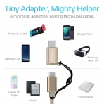ESR USB Type C to Micro USB Adaptr (2 Adet) (Altn)