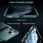ESR iPhone 11 Pro Wallet Armor Serisi Czdan Klf-Dark Green
