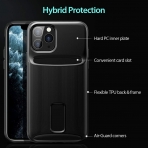 ESR iPhone 11 Pro Max Wallet Armor Serisi C�zdan K�l�f-Black