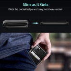 ESR iPhone 11 Pro Max Wallet Armor Serisi C�zdan K�l�f-Black