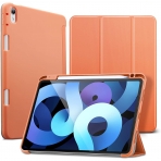 ESR iPad Air 4 Rebound Kalem Blmeli Klf (10.9 in)-Papaya