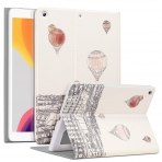 ESR iPad 7. Nesil Illustrator Stand� K�l�f (10.2 in�)-Paris Afternoon