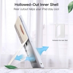 ESR iPad 7. Nesil Illustrator Stand� K�l�f (10.2 in�)-Paris Afternoon