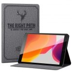 ESR iPad 7. Nesil Illustrator Stand� K�l�f (10.2 in�)-Gray Elk