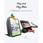 ESR Apple iPad 11.Nesil A16 Flip Klf (11 in)-Black