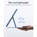 ESR Apple iPad 11.Nesil A16 Flip Klf (11 in)-Navy Blue